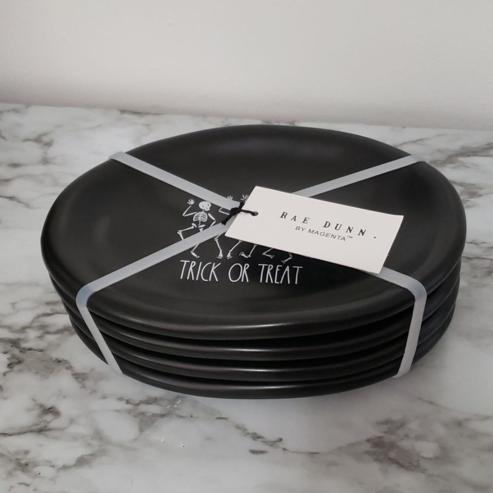 Rae Dunn Halloween Plates